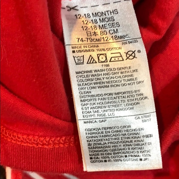 Baby Gap Striped Dress 12-18 months - Picture 5 of 5